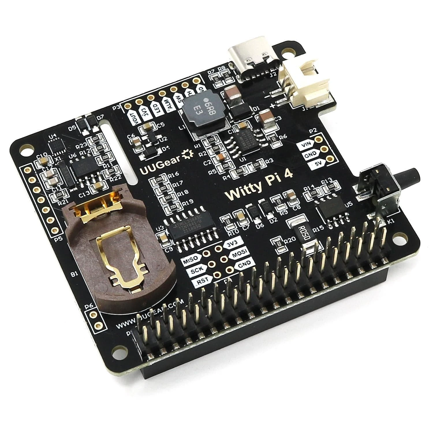 Witty Pi 4 - Real-time Clock And Power Management For Raspberry Pi 1 Witty Pi 4 - Real-time Clock And Power Management For Raspberry Pi