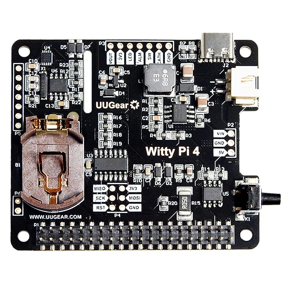 Witty Pi 4 - Real-time Clock And Power Management For Raspberry Pi 4 Witty Pi 4 - Real-time Clock And Power Management For Raspberry Pi - Image 4